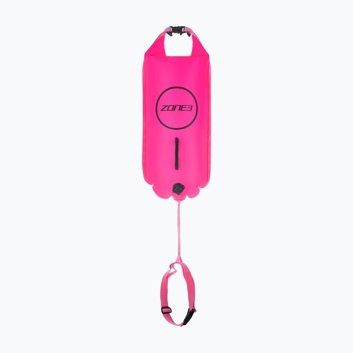 Zone3 Plavecká záchranná bójka růžová - zone3-swim-safety-drybag-bojka-ruzova-sa18sbdb114-351489