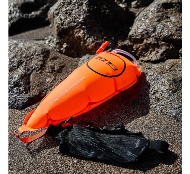 Zone3 Swim Safety Belt with Tow Float Pouch - HI-VIS ORANGE - OS - 4cb25fb1cddc1715af92885837d54f904dee36df0d623316063212191b2a5240