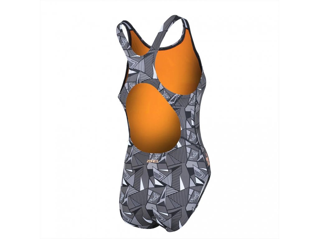 Zone3 Dámské plavky ''Ows Renew’ Classic Costume / Black/White / 28 - 4953-1_ezgif-com-gif-maker--18