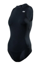 Zone3 Dámské plavky ''Ows Renew’ High Neck Costume / Black - Výstřižek1