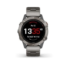 Garmin Fenix 6 PRO Sapphire, Titanium/Titanium Band (MAP/Music)