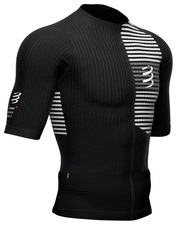 Pánský triatlonový dres COMPRESSPORT Tri Postural SS Top - tri-postural-ss-top-black-xl_l