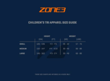 Dětská triatlonová kombinéza Zone3  Adventure Trisuit - BLACK/HI-VIS ORANGE - detsky zone3