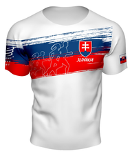 Dámské funkční triko COMPRESSPORT Training Tshirt  SLOVAKIA - training-tshirt-slovakia-l-damske_l