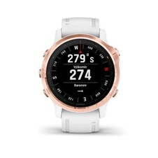 Garmin Fenix 6S PRO Glass, RoseGold/White Band (MAP/Music)