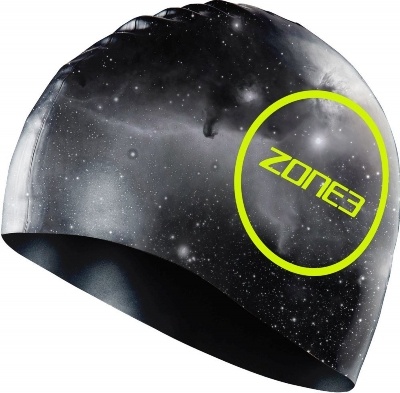 Plavecká čepice Zone3 - 48g - COSMIC - GREY/FLURO YELLOW - OS - 7D7A797C7E7579786D6F7A7E-6B5C5A5A5A5A5B706F5B6B63-silicone-swim-cap-cosmic-print-grey-fluro-yellow-os