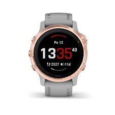 Garmin Fenix 6S PRO Sapphire, RoseGold/Gray Band (MAP/Music)