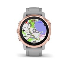 Garmin Fenix 6S PRO Sapphire, RoseGold/Gray Band (MAP/Music)