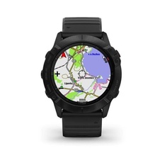 Garmin Fenix 6X PRO Glass, Black/Black Band (MAP/Music)