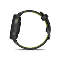 Forerunner 265S, luneta Black, pouzdro Black, řemínek silicone Black/Yellow - Forerunner265S_HR_1005