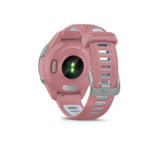 Forerunner 265S, luneta Black, pouzdro Pink, řemínek silicone Pink/Grey - Forerunner265S_HR_3004