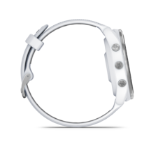 Forerunner 965, titanová luneta, pouzdro White, řemínek silicone White/Grey - Forerunner965_HR_3003