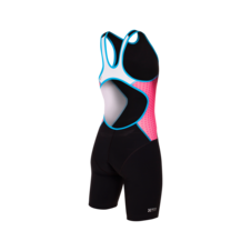 Dámská kombinéza Z3ROD RACER TRISUIT WOMAN PINK ATOLL - RACER TRISUIT WOMAN PINK ATOLL zezadu