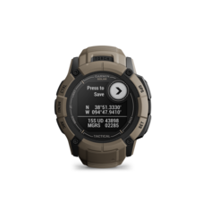 Garmin Instinct 2X Solar - Tactical Edition, Coyote Tan - Instinct2XSolar-Tactical_HR_1001.20