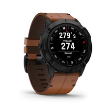 Garmin Fenix 6X PRO Sapphire, BlackDLC/BrownLeather Band (MAP/Music)