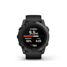Garmin epix™ Pro (Gen 2) – Sapphire Edition | 51 mm, Carbon Gray DLC Titanium / Black Band - EpixPro51_HR_2001.84