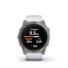 Garmin epix™ Pro (Gen 2) – Sapphire Edition | 51 mm, Titanium / Whitestone Band - EpixPro51_HR_3001.84