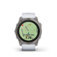 Garmin epix™ Pro (Gen 2) – Sapphire Edition | 51 mm, Titanium / Whitestone Band - EpixPro51_HR_3001.54