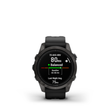 Garmin epix™ Pro (Gen 2) – Sapphire Edition | 42 mm, Carbon Gray DLC Titanium / Black Band - EpixPro42_HR_3001.39