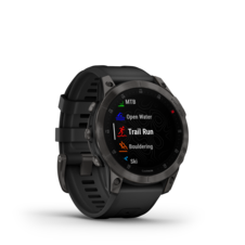 Garmin epix™ (Gen 2) – Sapphire Edition | 47 mm, Black Titanium / Black Band - epix2_HR_2002.1