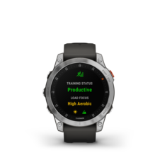 Garmin epix™ (Gen 2) – Standard Edition | 47 mm, Slate Steel / Black Band - epix2_HR_1001.38