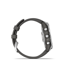 Garmin epix™ (Gen 2) – Standard Edition | 47 mm, Slate Steel / Black Band - epix2_HR_1003