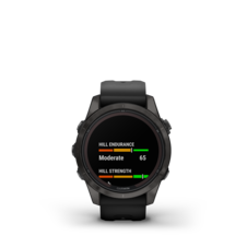 Garmin Fenix 7S Pro – Sapphire Solar Edition, Carbon Gray DLC Titanium / Black Band - fenix7SPro_HR_2001.5