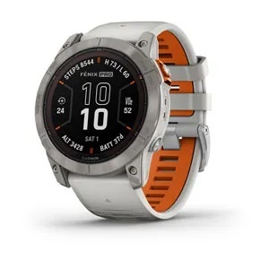 Garmin Fenix 7X Pro – Sapphire Solar Edition, Titanium s řemínkem Fog Gray / Ember Orange - 7xpro_2