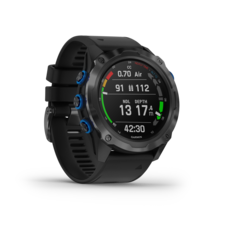 Garmin Descent Mk2i, Titan Carbon Gray DLC/Black Silicone Band - DescentMk2i_HR_1002.51