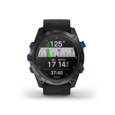 Garmin Descent Mk2i Bundle, Titan Carbon Gray DLC/Black Silicone Band - DescentMk2i_HR_1001.23