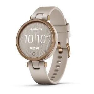 Garmin Lily – Sport Edition, Luneta v barvě Rose Gold, tělo Light Sand, silikonový řemínek - lily_2