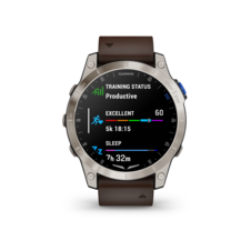 Garmin D2 Mach1, Sapphire Titan/ Brown Leather Band - D2Mach1_HR_2001.05