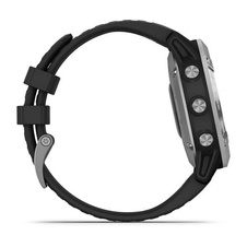 Garmin Fenix 6 Solar, Silver/Black Band