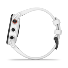 Garmin Approach S62 White/White Silicone Band - ApproachS62_HR_2005