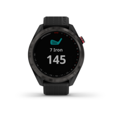 Garmin Approach S42, Gray/Black Silicone band - ApproachS42_HR_1001.13