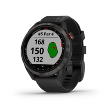 Garmin Approach S42, Gray/Black Silicone band - ApproachS42_HR_1000.5