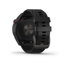 Garmin Approach S42, Gray/Black Silicone band - ApproachS42_HR_1004