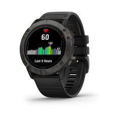 Garmin Fenix 6X PRO Solar, TitaniumGrayDLC/Black Band (MAP/Music)