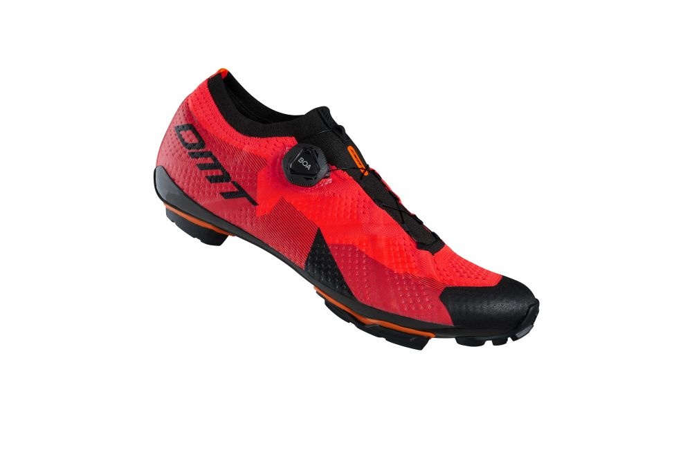 DMT Cyklistické tretry KM1 MTB Coral/Black  - 7D7A797C7E7579786D6F7A7E-6B5C5A5A5A5A5D636E5D6F6D-dmtkm1-coral-black-42-5