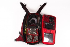 Transition Bag Evo+ Black/Red - batoh pro triatlety