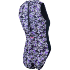 ZONE3 Dámské plavky - High Neck Costume Pacific Koa - Black / Green - Snímek obrazovky 2025-07-18 v 11.22.05