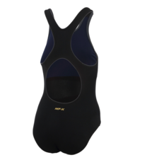 ZONE3 Dámské plavky - Mf-X Classic Costume - Black / Grey / Gold - Snímek obrazovky 2025-07-18 v 13.14.30