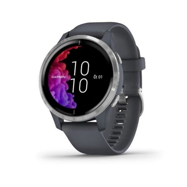 Garmin Venu Silver/Blue Band