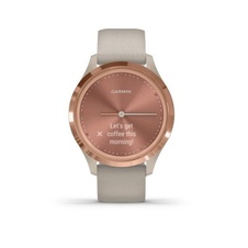 Garmin Vivomove 3S Sport, RoseGold/Sand Band