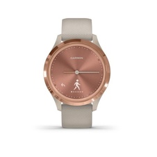 Garmin Vivomove 3S Sport, RoseGold/Sand Band