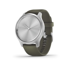 Garmin Vivomove 3 Style, Silver/Green Band