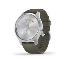 Garmin Vivomove 3 Style, Silver/Green Band