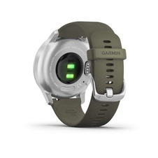 Garmin Vivomove 3 Style, Silver/Green Band