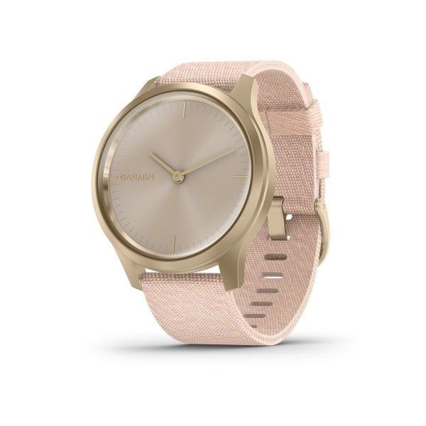 Garmin Vivomove 3 Style, LightGold/PinkNylon Band