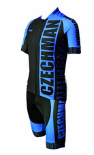 Cyklistický dres RACE - Modrá - Celý komplet - je možné dokoupit cyklistické kraťasy